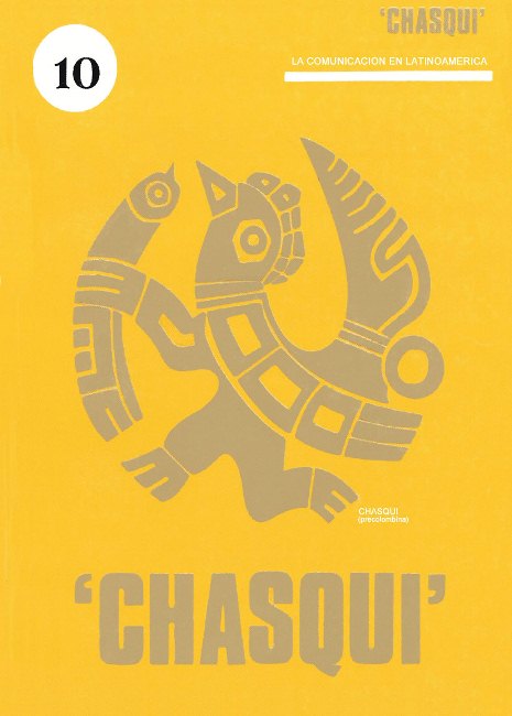 Ver Núm. 10 (1975): Chasqui Primera Época 10